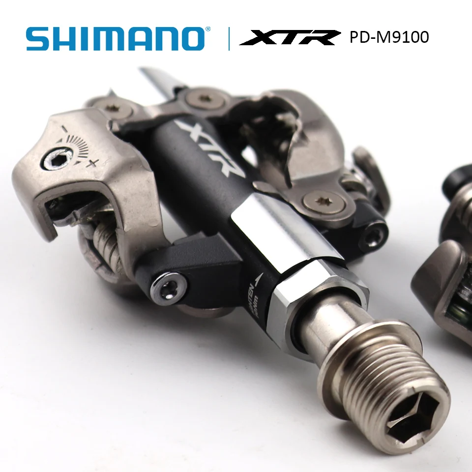 SHIMANO XTR PD-M9100 горный велосипед педаль SPD Clipless гонки педали комплект они могут быть