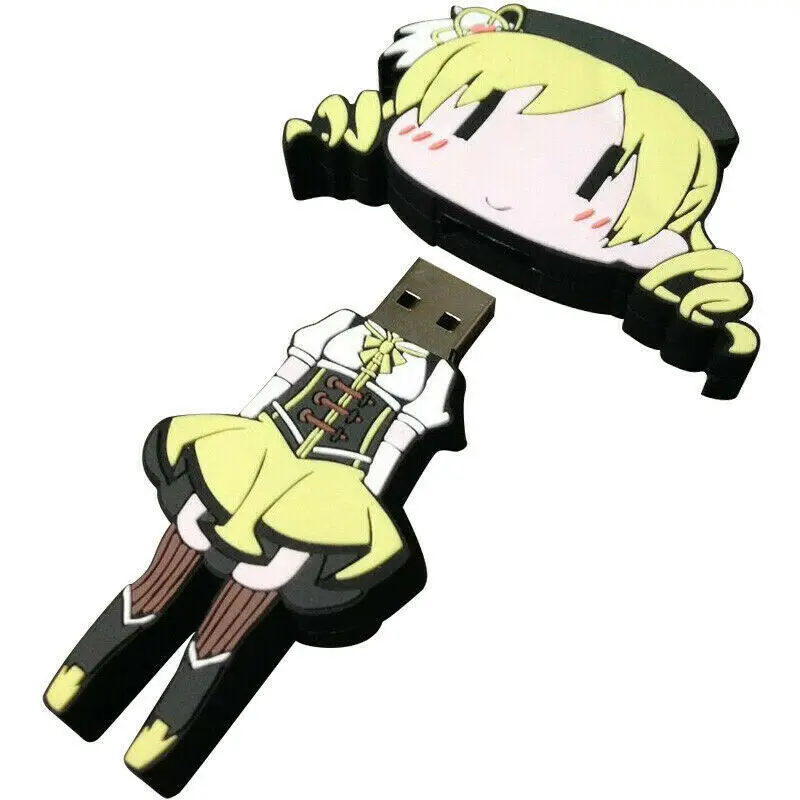 USB-флеш-накопитель для косплея аниме Puella Magi Madoka Magica Tomoe Mami | Тематическая одежда и