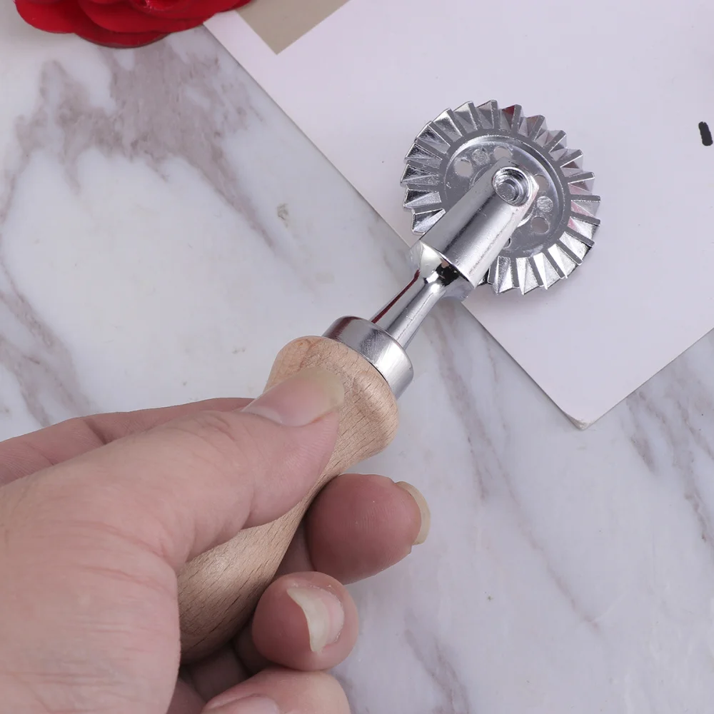 Инструмент для выпечки из нержавеющей стали со шнуровкой и тиснением десертная