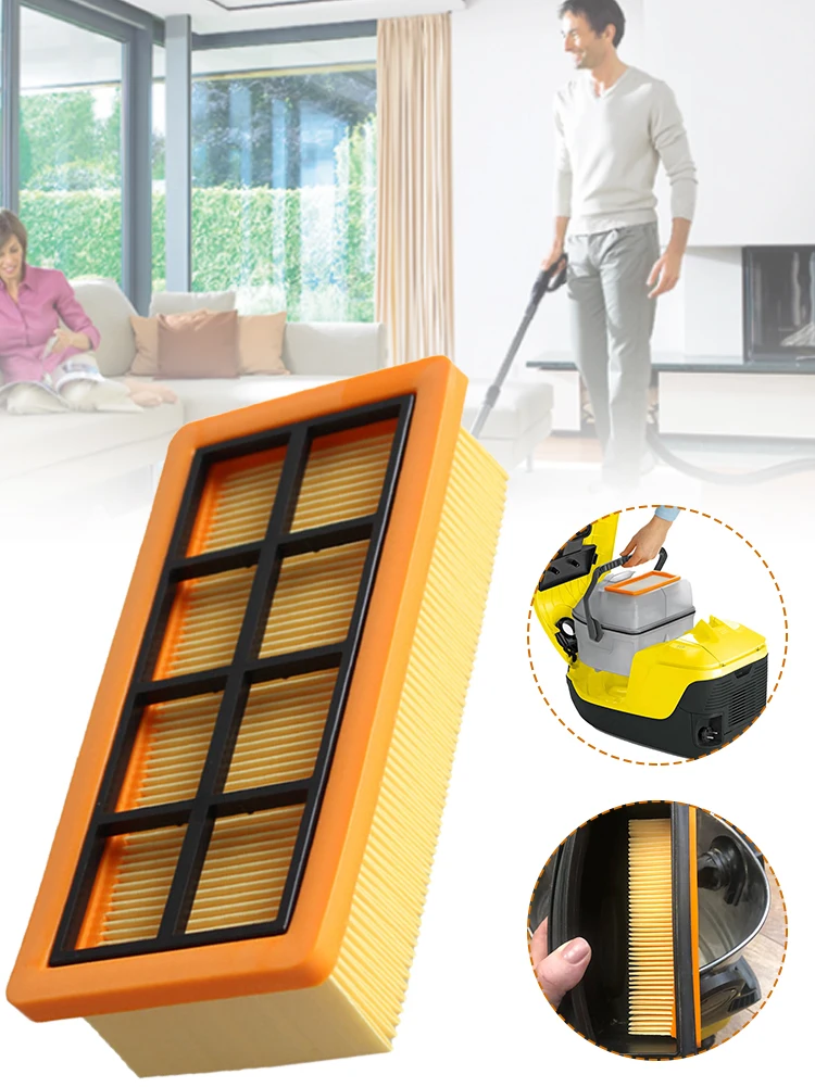 

1PC Vacuum Cleaner Air Filter Replacement Compatible For Karcher AD 3.200 Dust Cleaning Vacuum Cleaner Filter Accessories
