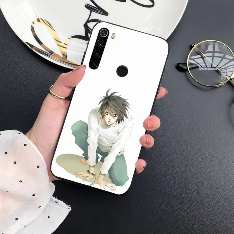 

Death Note LLawliet Phone Case For Xiaomi mi 9 9t 10 redmi 9 9a 8 8a note 10 9 9s 8 8t 7 pro max funda