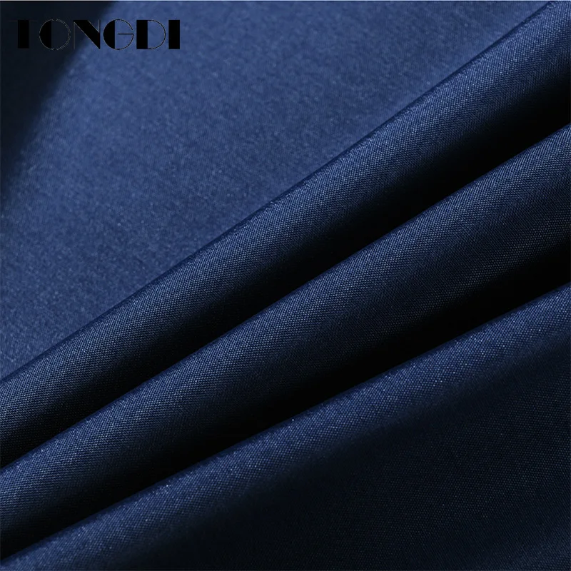 Утолщенная Водонепроницаемая занавеска для душа TONGDI Современная однотонная