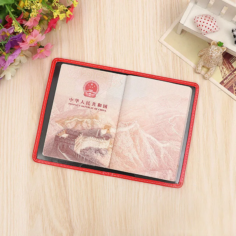 Женская Обложка для паспорта HEQUN Розовый Повседневный чехол карамельных цветов