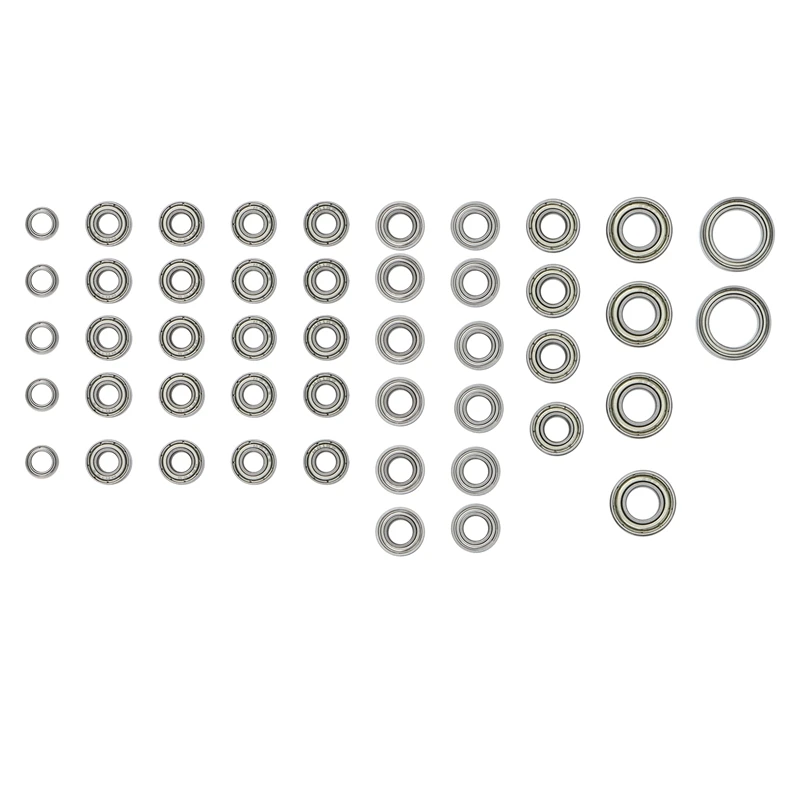 

43PCS Ball Bearing Kit for 1/10 Traxxas Summit RC Car Upgrade Parts Spare Accessories