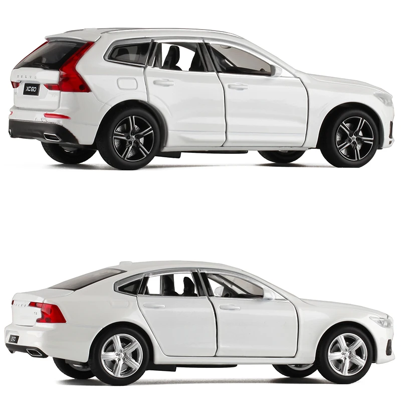 1:32 новый солнцезащитный козырек Volvo XC60 амортизация литья под давлением модель