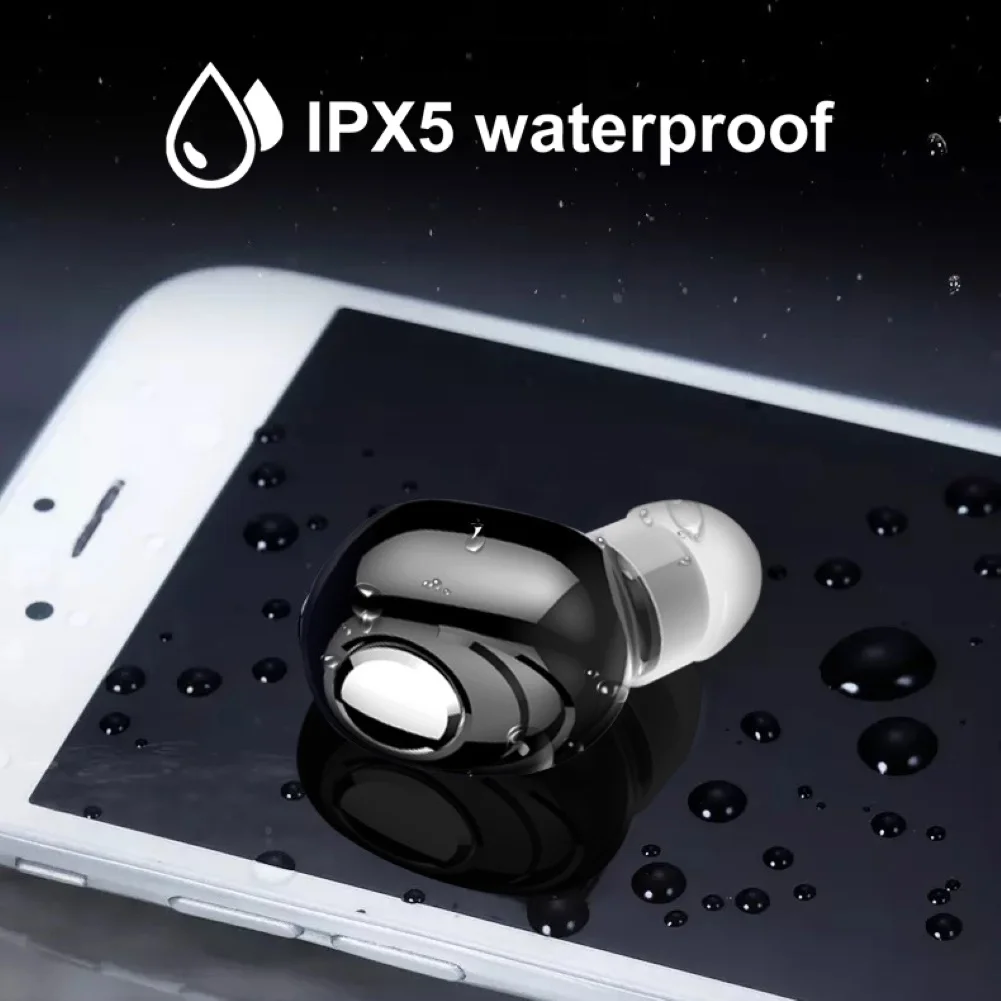 L16 портативные беспроводные наушники с одним правом ухом Bluetooth 5 0