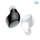 Новые беспроводные Bluetooth-наушники X6, ультрамаленькие невидимые беспроводные мини-наушники, Спортивная Автомобильная гарнитура