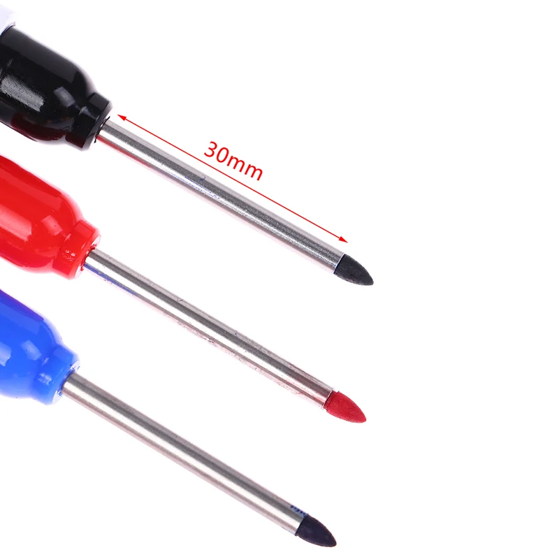 1PC 30cm Long Head Markers Pen Woodworking Decoration Deep Hole Marker Pens Tool | Инструменты