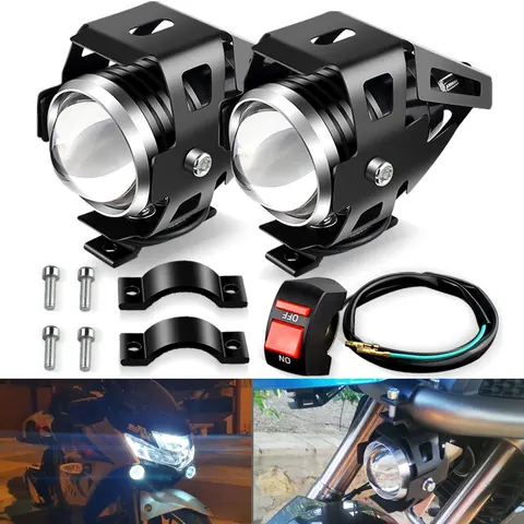 Мотоциклетные фары U5, прожекторы, противотуманные фары для HONDA Cb650f Cb500x cbr650f msx VTR1000F FIRESTORM CB900F Hornet