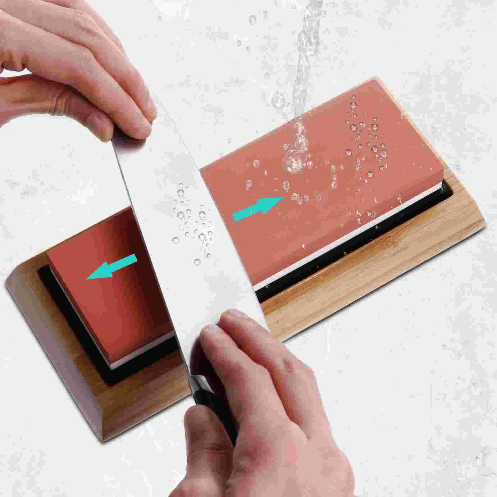 

1 компл. Портативный квадратный шлифовальный камень резак точильный камень кухонная точилка z8