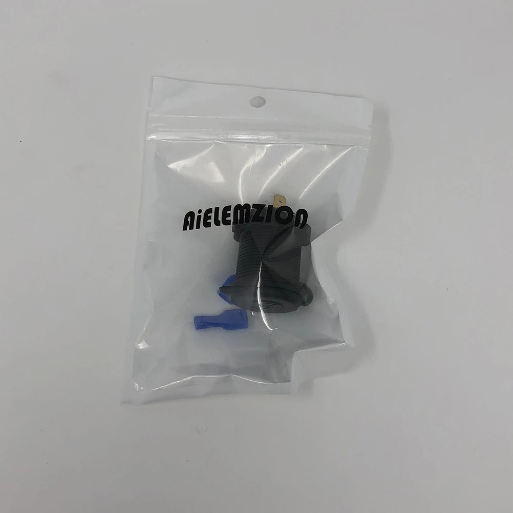 DIY 12V 24V двойной USB Автомобильное зарядное устройство розетка питания 1A & 2.1A для Ipad