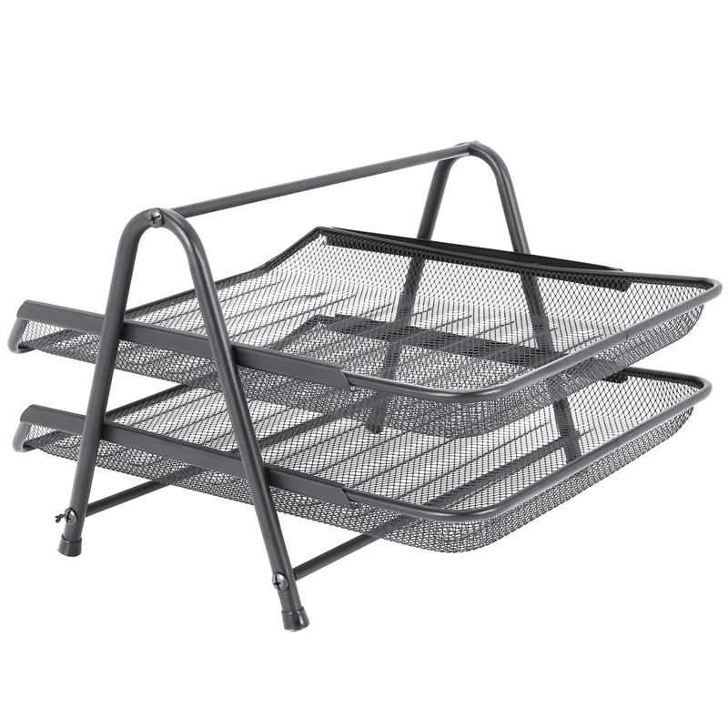 

Office Paper Organizer Document File Letter Book Brochure Filling Tray Rack Shelf Carrier Storage Holder