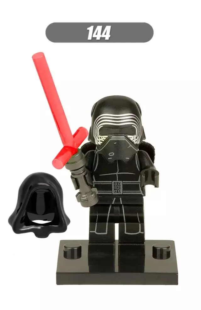 G0001 Человек рода ситх Стормер Poe Dameron Kare Dunn Raider Empire механический робот строительные блоки игрушки для детей - Цвет: Кораллово-Красный