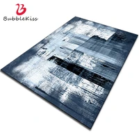 bubble kiss art design carpets for living room home customize blue print rugs creative ink pattern decor pad soft area floor mat