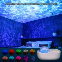 colorful star projection light remote control bluetooth music usb star projector night light adjustable bedroom speaker
