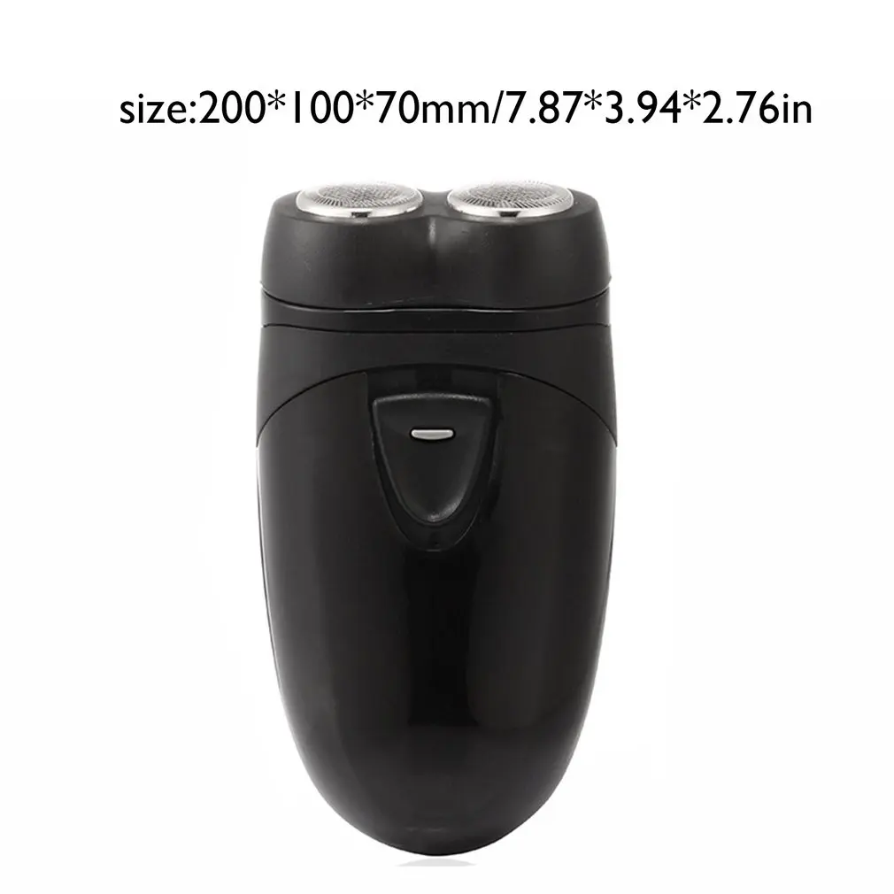 2188 Electric Rechargeable Shaver Men'S Shaving Razor Rotary 2 Head Beard Knife Portable Face Men | Бытовая техника
