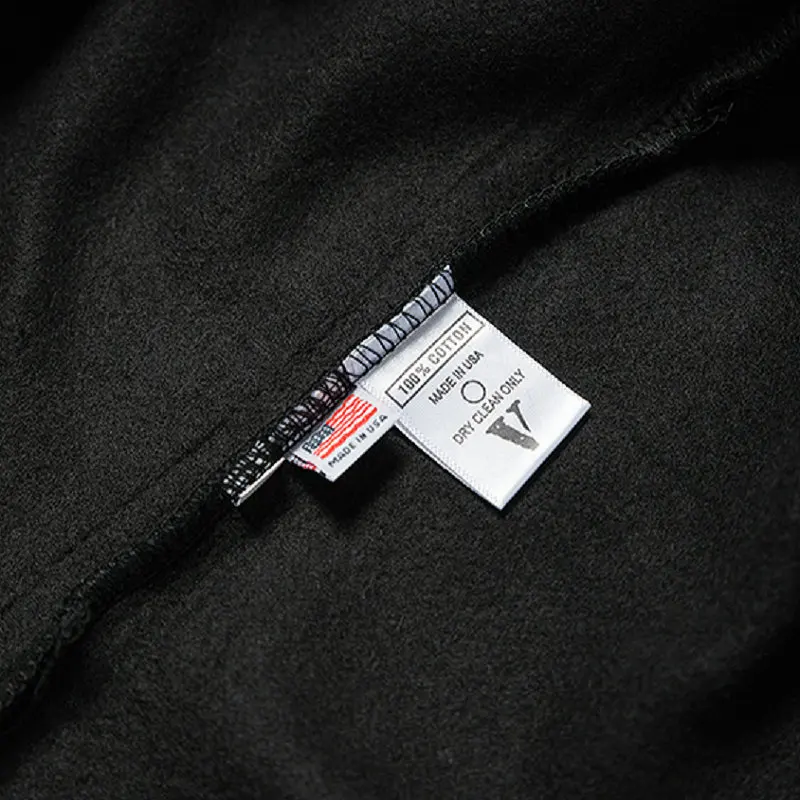 Футболка VLONE Мужская/женская из 100% хлопка уличная одежда брендовая рубашка с