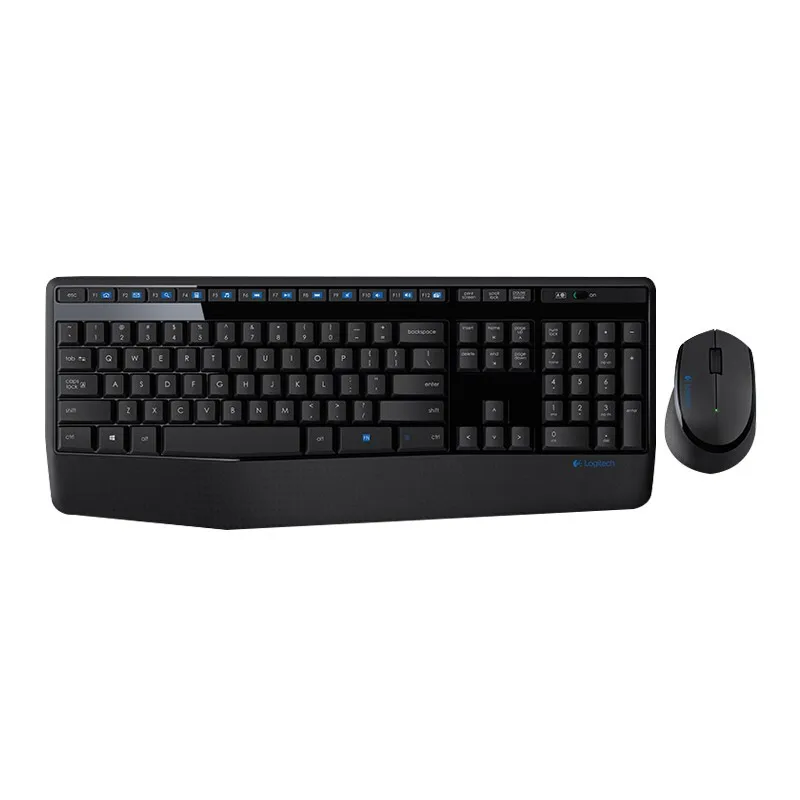 Logitech MK345 Беспроводной клавиатура Мышь комбо полная Размеры клавиатуры так и для