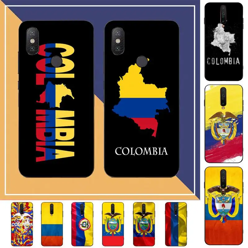 

Colombia Flag Phone Case for Redmi Note 8 7 9 4 6 pro max T X 5A 3 10 lite pro