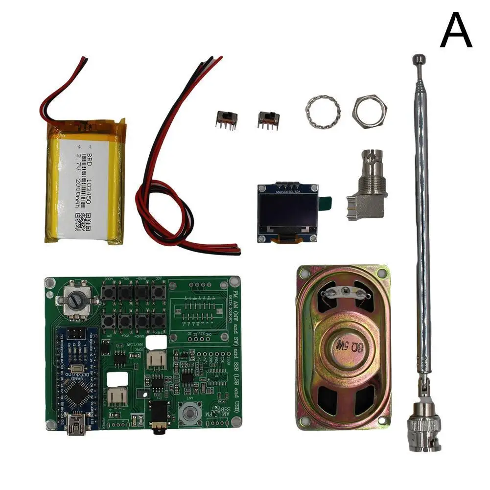 Полнодиапазонный радиоприемник поддерживает FM AM SSB гарнитуру с