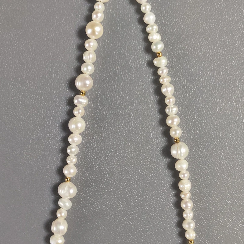 Classic Versatile Natural Freshwater Pearls Mobile Phone Straps Lanyard Minimalist Fine Jjewelry Ladies Daily Decoration Chain