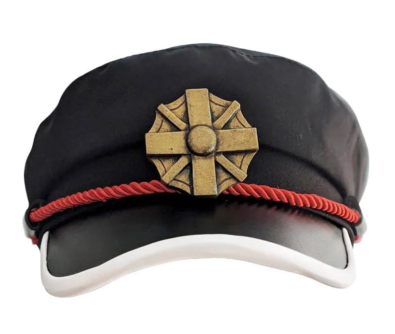 

TV Animation Toilet-Bound Hanako-kun Yugi Amane Hat Metal Badge Sun Hat Anime Cosplay Prop Hat+Sticker