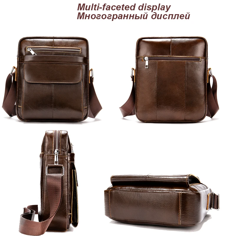 MVA Мужская сумка из натуральной кожи сумки на плечо для мужчин через мужские