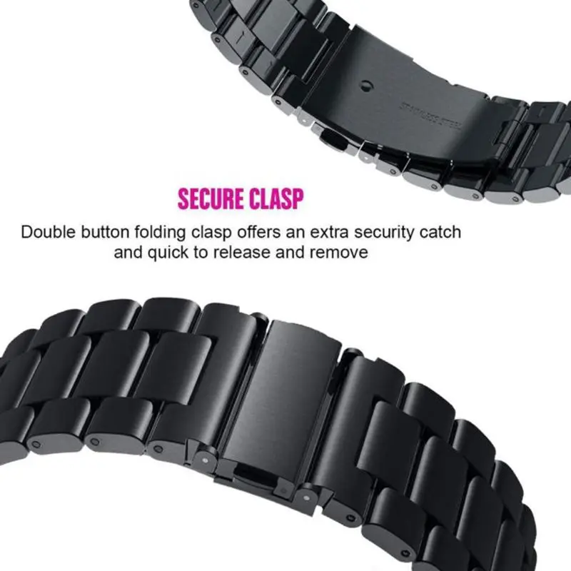 Роскошный сменный ремешок для часов из нержавеющей стали Xiaomi Huami Amazfit GTS