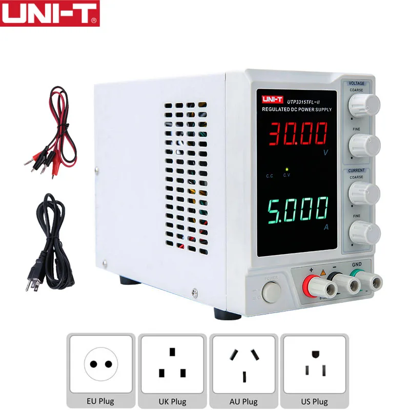 UNI-T UTP3315TFL-II Linear DC Power Supply 30V 5A Single-channel Voltage Current Adjustable Electronics DIY Benchtop Meter | Обустройство