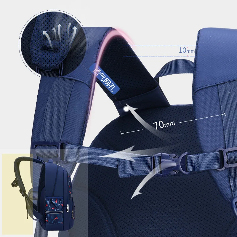 Children School Bags For Girls Boys Orthopedic Backpack Kids Backpacks schoolbags Primary backpack Satchel mochila | Багаж и сумки