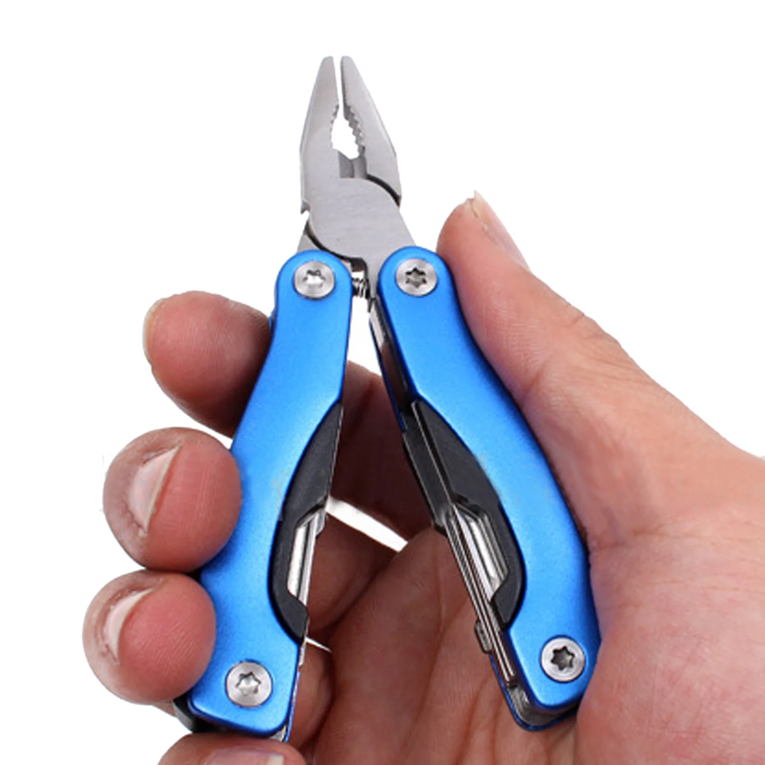 

Outdoor Multitool Pliers Serrated Knife Jaw Hand Tools Screwdriver Pliers Knife Multitool Knife Set Survival Gear Multi Tool