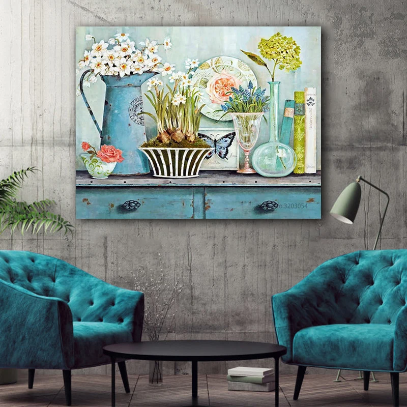 Картины для раскрашивания сделай сам по номерам с цветными натюрмортами рисунки