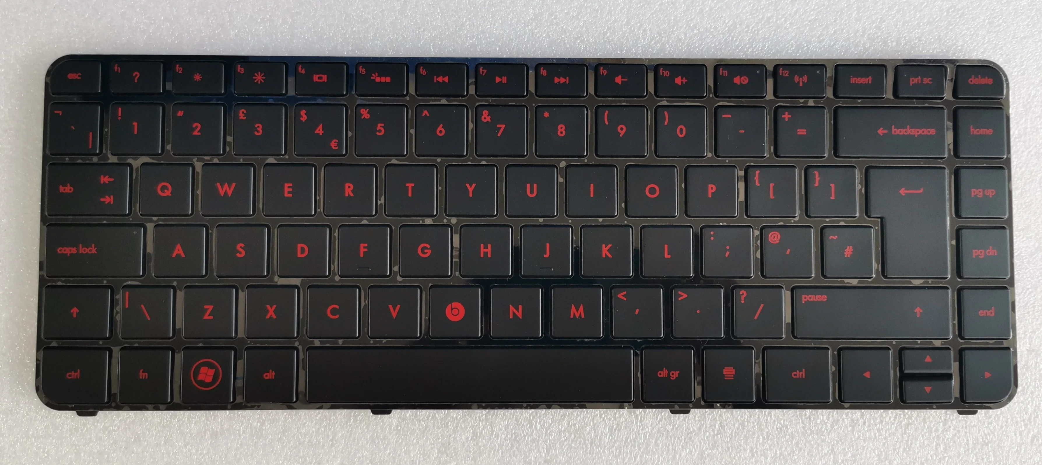 НОВЫЙ для HP Pavilion Dv4-4000 Dm4-3000 DV4-3000 UK Язык подсветкой клавиатуры ноутбука FRU HMB4503NWA10
