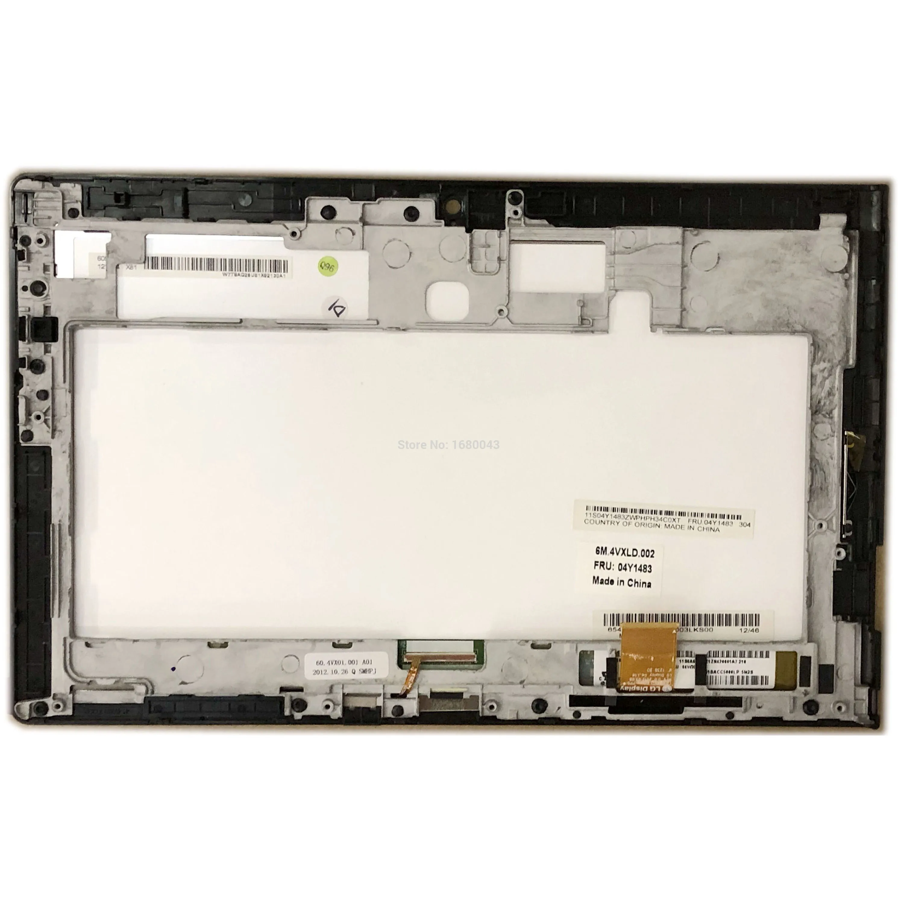 Для lenovo ThinkPad Tablet 2 P/N 0A66693 FRU 04W3886 lcd светодиодный скрин кодирующий преобразователь