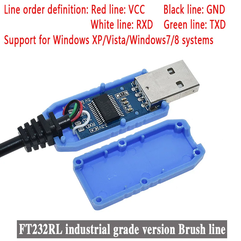 PL2303 USB к UART TTL кабельный модуль FT232RL PL2303HX USB Передача к TTL RS232 последовательный порт адаптер модуль CH340 кабель загрузки