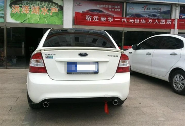 Спойлер заднего крыла для Ford Focus sedan DJK 2006-2011 из АБС-пластика цветной спойлер