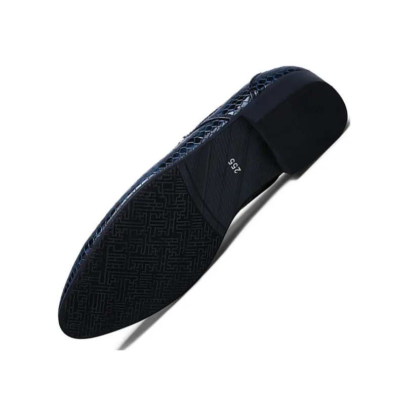 Мужские туфли оксфорды Из Искусственной Змеиной кожи со шнуровкой|Туфли| |