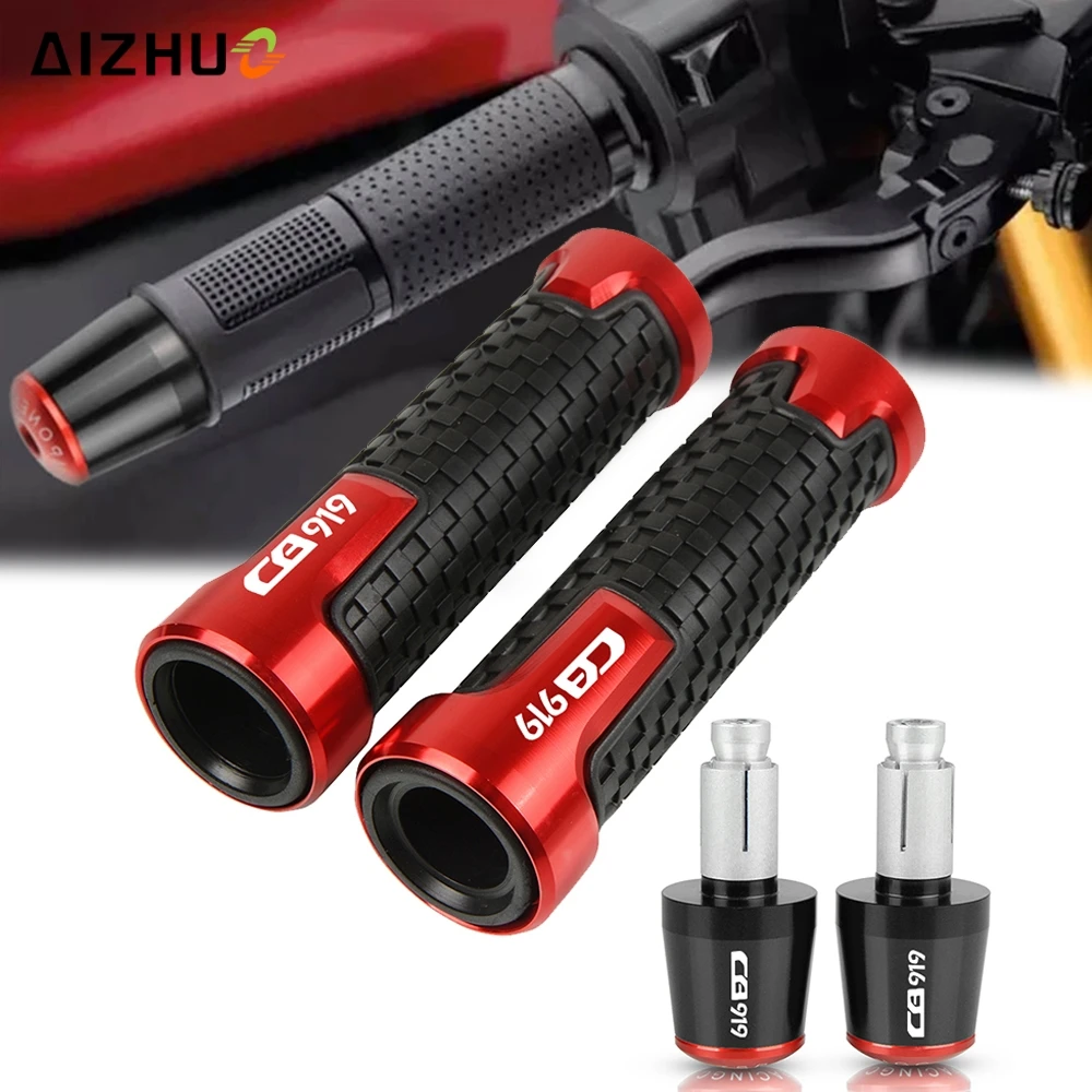 

Мотоциклетные аксессуары, ручки для руля 7/8 дюйма, 22 мм, Концевая заглушка руля для HONDA CB919cb900f hornet 2001-2008 2003 2005 CB 919