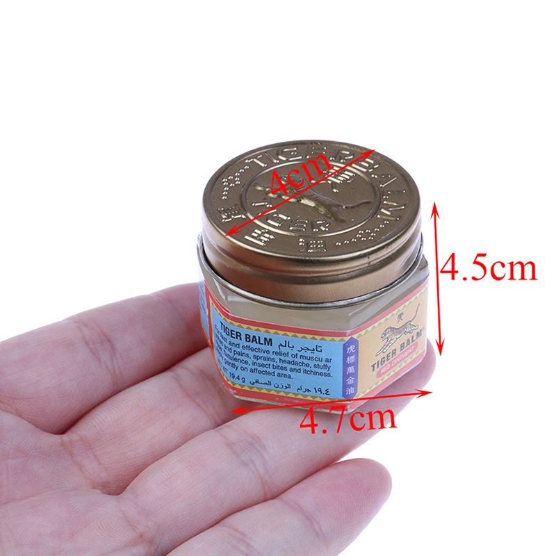 

Super Promotion 100% Natural Original White Tiger Balm Thailand Painkiller Ointment Muscle Pain Relief Ointment Soothe Itch