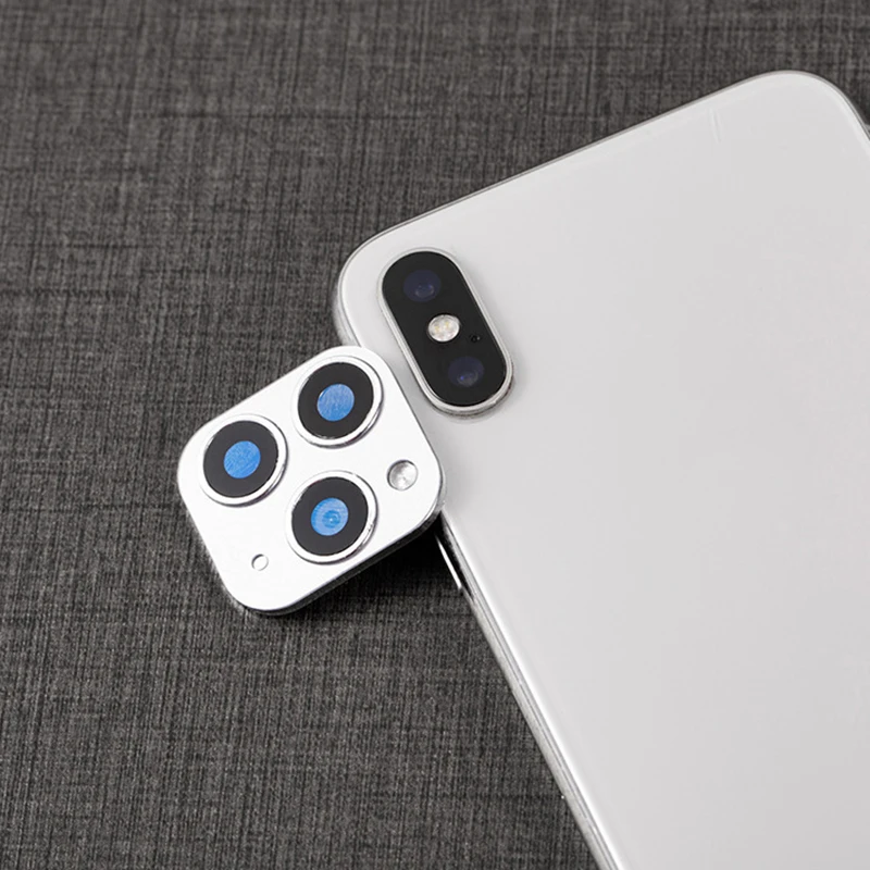 Новая наклейка на рассеиватель для камеры iPhone XR/XS чехол сменная камера 11