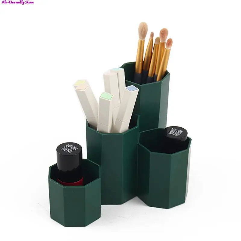 

Large Capacity Desk Pen Holder Pencil Storage Box Pens Storage Brush Stand