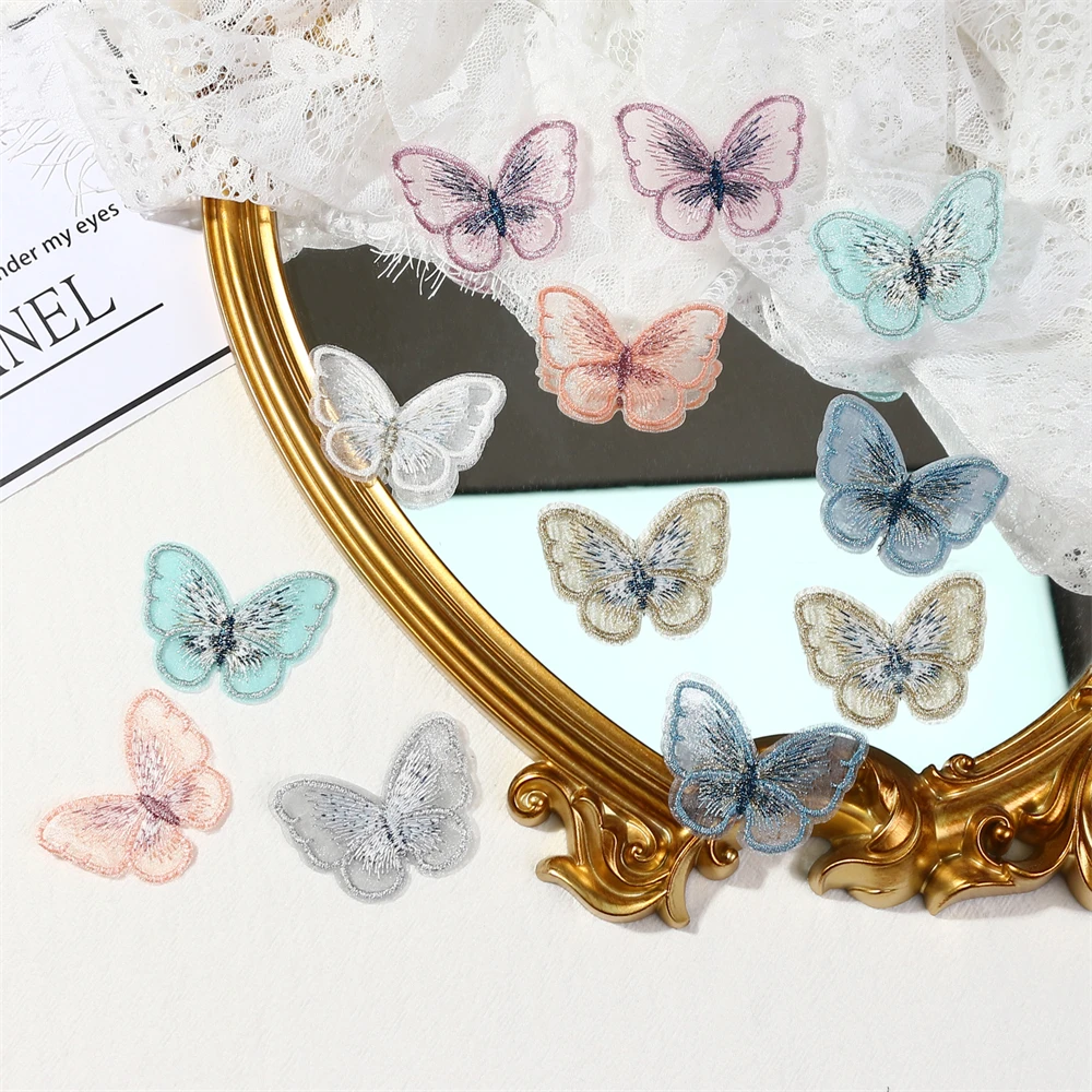 30 шт. патчи с вышивкой в виде бабочек | Дом и сад
