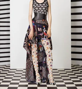 Колготки с принтом граффити; Оптовая продажа; Прямая поставка