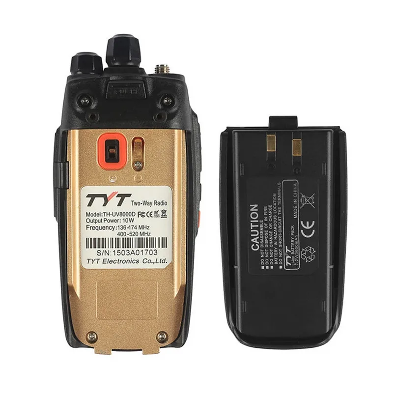 TYT TH UV8000D 10 Вт Двухдиапазонная рация 136 174/400 520 МГц любительский двухсторонний