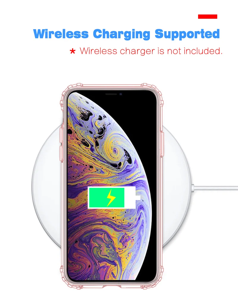Прозрачный чехол для iPhone XS XR, тонкий противоударный акриловый чехол из ТПУ с кристаллами для телефона Apple iPhone XS Max, полностью защитный чехол