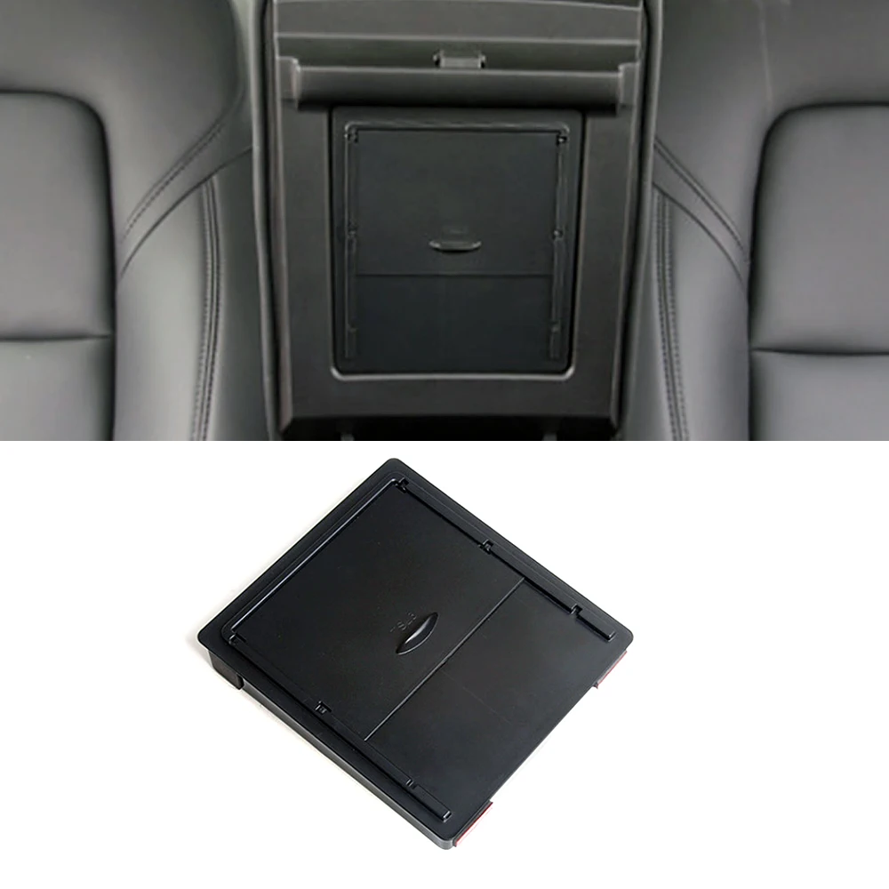 

For Tesla Model 3 2017-2022 Center Console Armrest Storage Box Cover Refit Holder Tray Stowing Tidying For Tesla Model Y