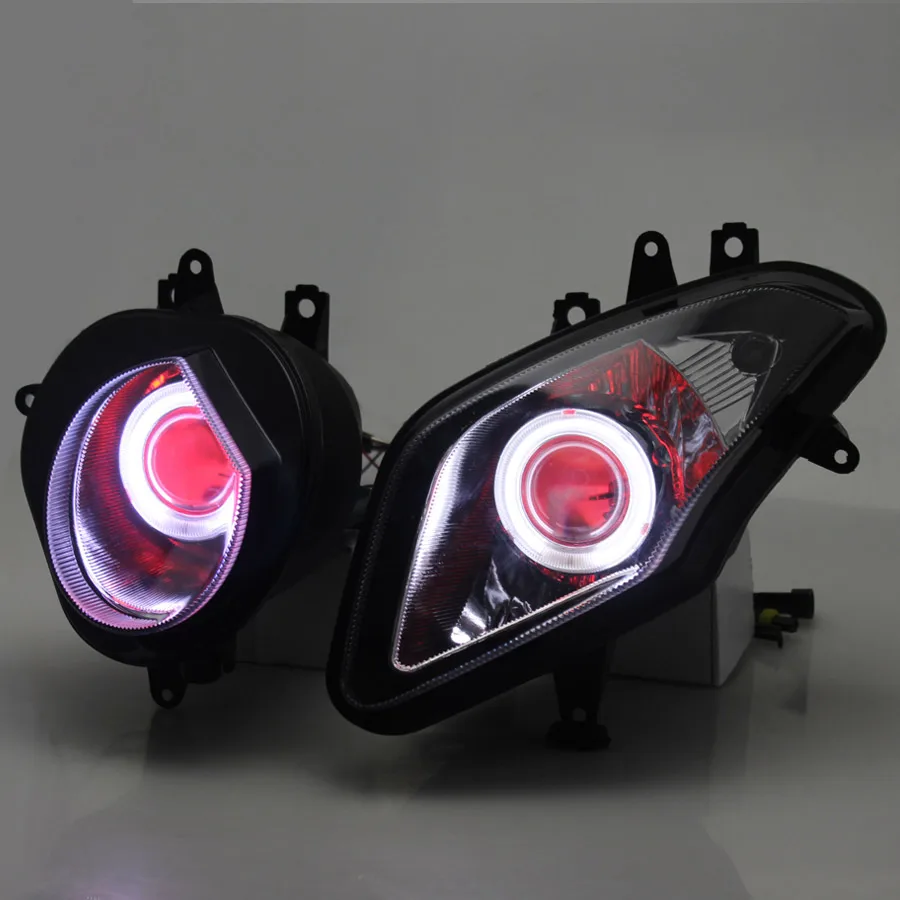 Мотоцикл HID ксеноновый проектор преобразования фар Светодиодный белый