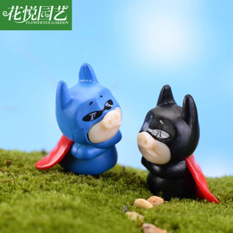 Крутой Летающий поросенок Бэтмен герой Супермен полицейская модель США RU