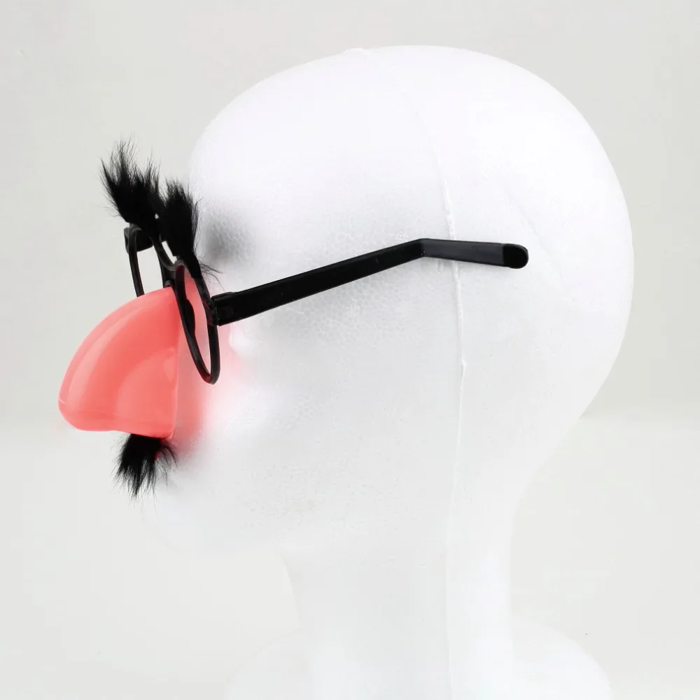 1 шт. Поддельные Нос бровей Усы клоун Необычные наряды костюм реквизит забавные