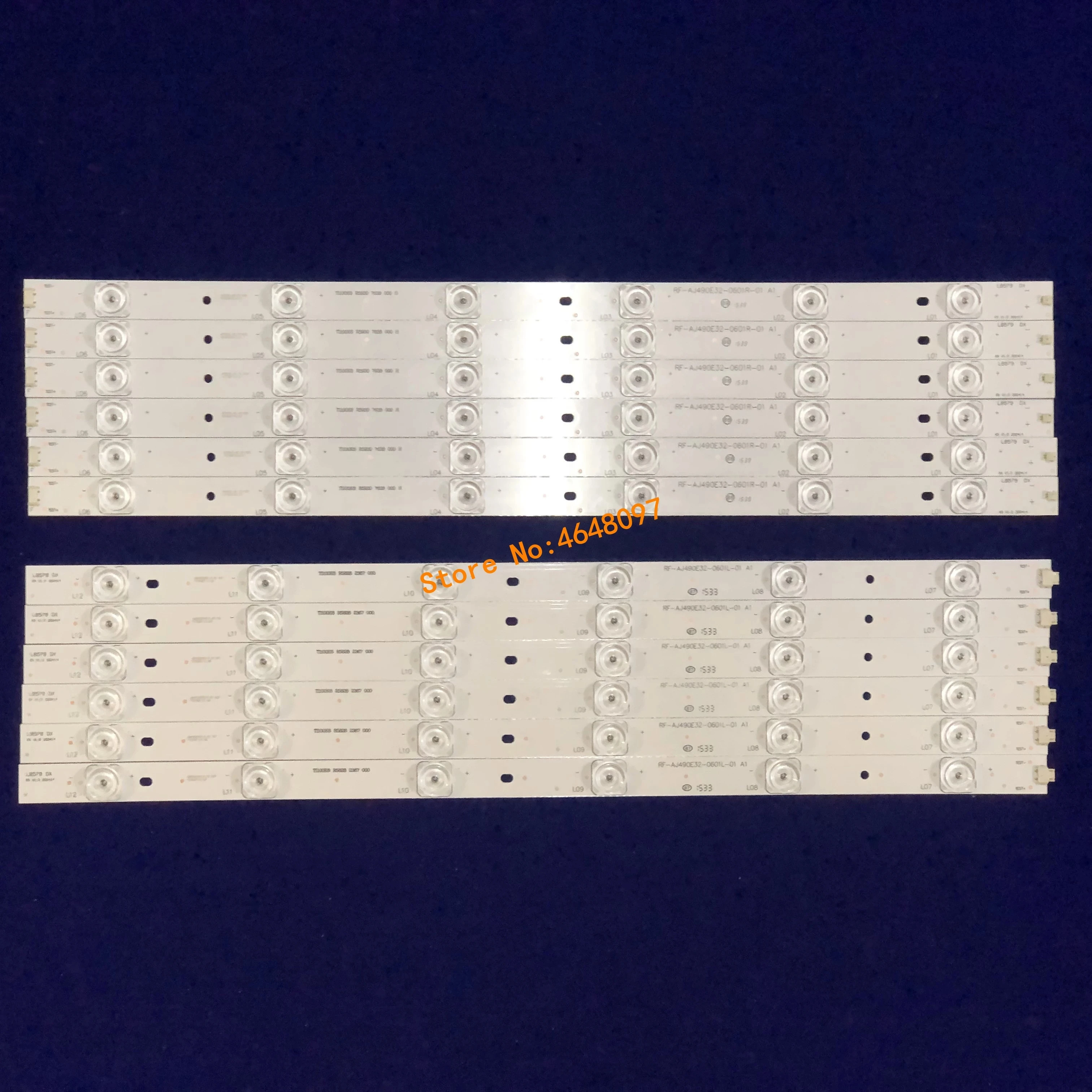 Светодиодный подсветка полосы (12) для Sharp RF AJ490E32 0601L 01 0601R A1 LC 49CFE6031K 49CFF5001K 49CFE6032E
